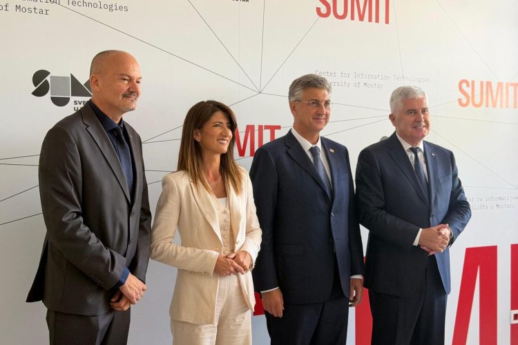 Plenković u Mostaru: Hrvatska nastavlja snažno podupirati Sveučilište, za 2026. osigurano 10 milijuna eura