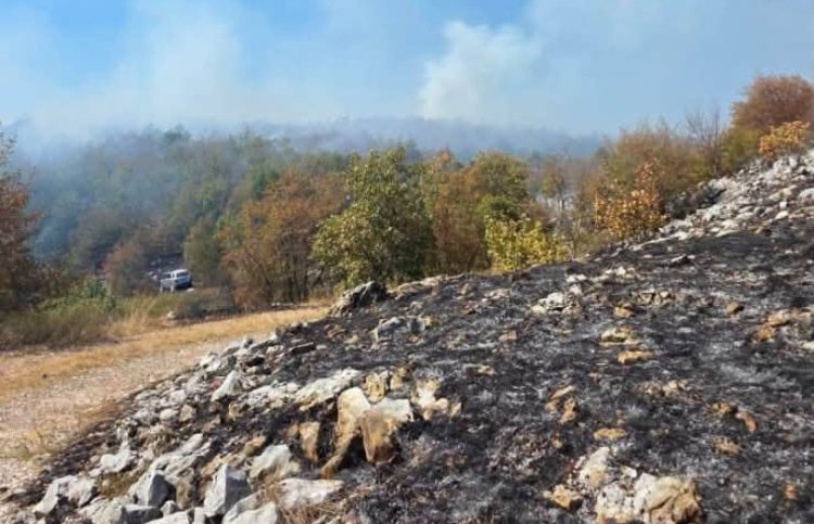 Dva požara na području Širokog Brijega
