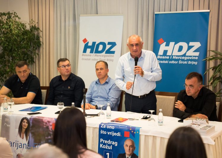 Sve snažnija potpora na terenu jasna je potvrda povjerenja u politiku HDZ-a BiH