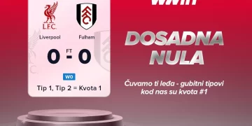 Bez golova na Anfieldu i u Londonu – igrači WWIN-a bez gubitka