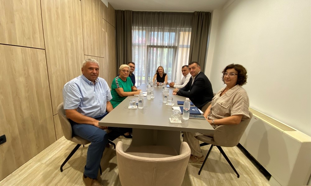 Predstavnici Austrijsko hrvatske zajednice za kulturu i šport iz Beča posjetili Vladu ŽZH Predstavnici Austrijsko hrvatske zajednice za kulturu i šport iz Beča posjetili Vladu ŽZH