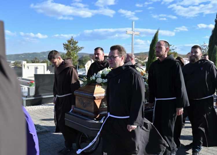U Posušju pokopan fra Ljubo Lebo: Franjevac nenametljivosti, krotkosti i dobrote
