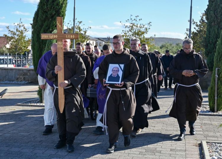 U Posušju pokopan fra Ljubo Lebo: Franjevac nenametljivosti, krotkosti i dobrote