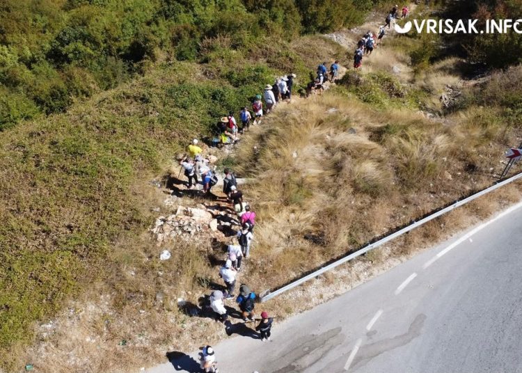 Hodočasnici iz Međugorja i drugih mjesta krenuli prema Rami: Srdačan doček priređen im u Širokom Brijegu