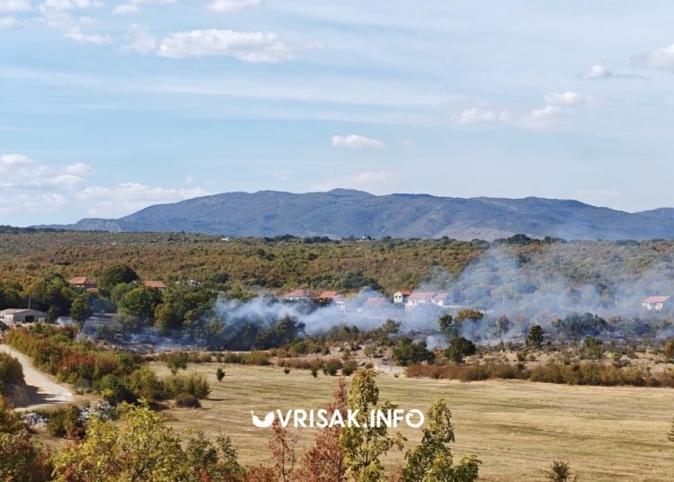 Ugašen veliki požar u Rasnu kod Širokog Brijega