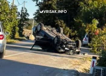 Široki Brijeg: Prometna nesreća u Ljutom Docu, automobil završio na krovu