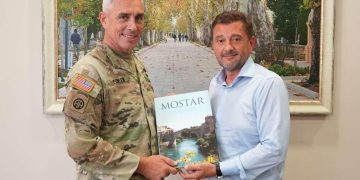 Gradonačelnik Kordić primio u posjet zapovjednika NATO stožera u Sarajevu