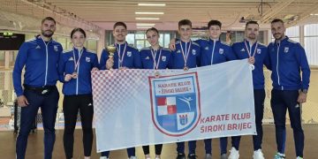 Karate klub Široki Brijeg izborio 6 plasmana za Balkansko prvenstvo u Turskoj