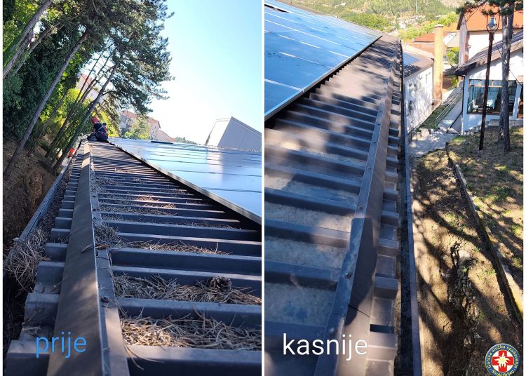 GSS čistio krov Doma zdravlja Široki Brijeg: Postavljeni solarni paneli vrijedni 45.000 KM
