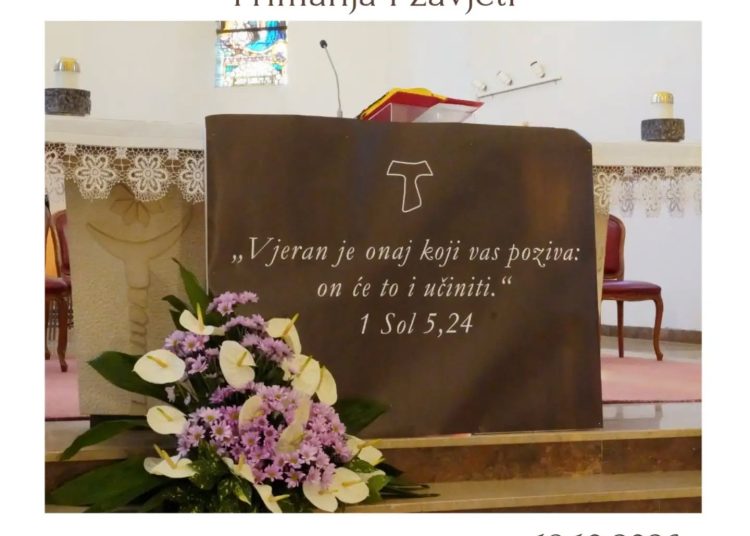 Veliki dan na Širokom Brijegu: Devetero novih članova pristupilo Franjevačkom svjetovnom redu