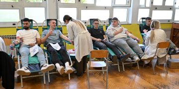 Učenici Srednje strukovne škole Široki Brijeg darovali 29 doza krvi