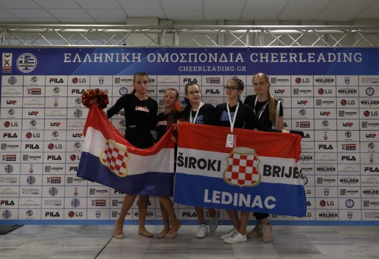 Cheerleadersice iz Širokog i Ljubuškog nastupili u polufinalu Europskog prvenstva