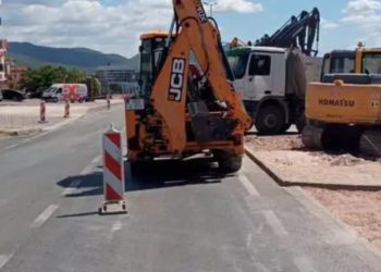 Dio Posušja danas bez vode zbog radova na novom kružnom toku