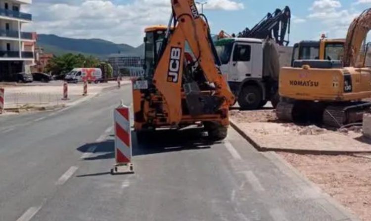Dio Posušja danas bez vode zbog radova na novom kružnom toku