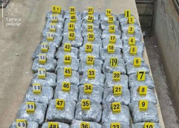 Državljanin BiH uhićen na granici BiH i Crne Gore sa 65 kilograma marihuane