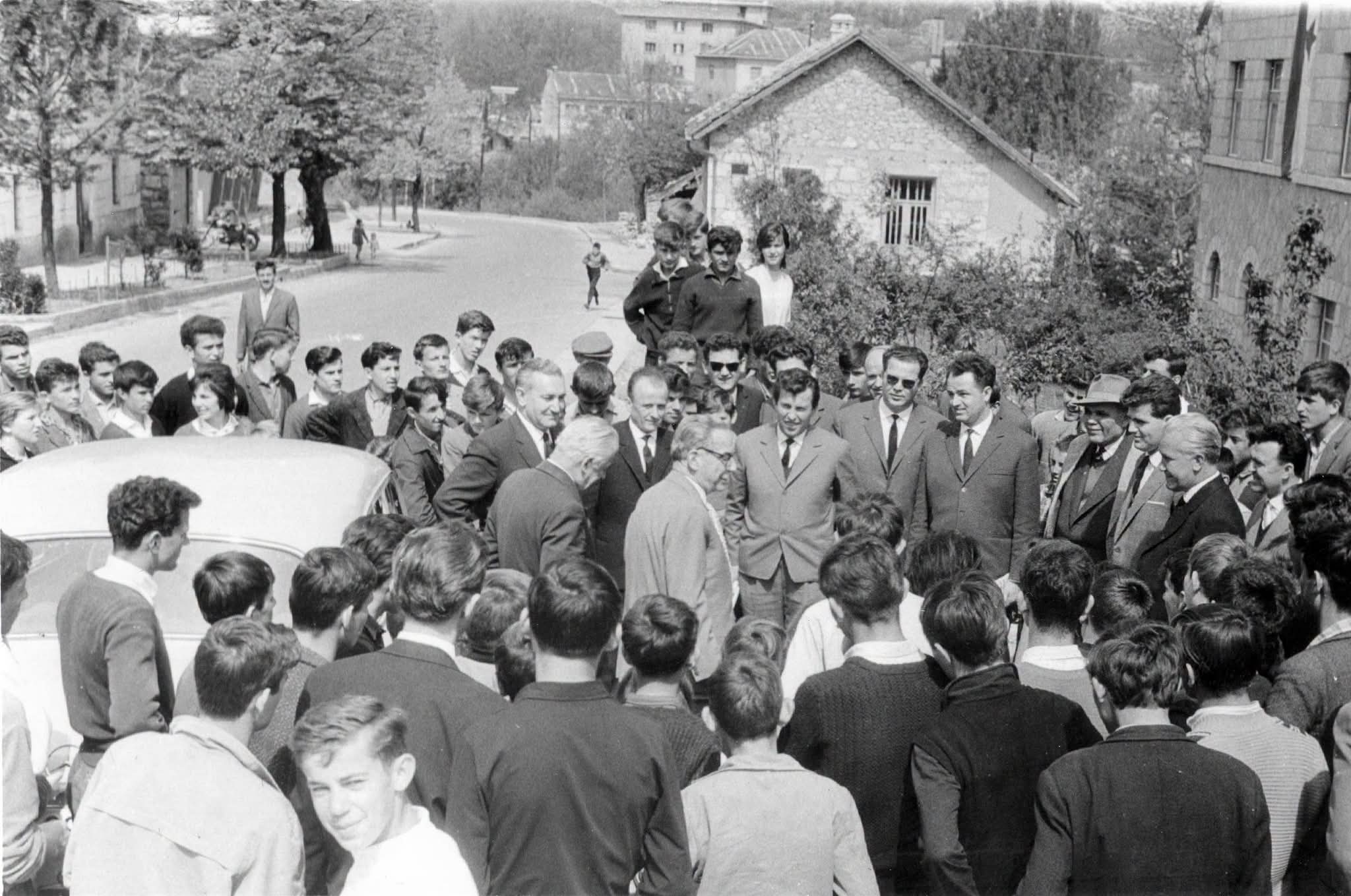 Iz prošlosti Širokog Brijega: Nobelovac Ivo Andrić posjetio grad na Lištici Iz prošlosti Širokog Brijega: Nobelovac Ivo Andrić posjetio grad na Lištici