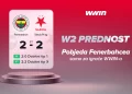 Fenerbahce ispustio dva gola prednosti, ali ne i igrači WWIN-a!