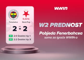 Fenerbahce ispustio dva gola prednosti, ali ne i igrači WWIN-a!