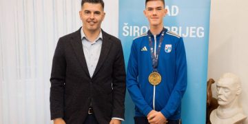 Gradonačelnik Širokog Brijega upriličio prijam za svjetskog prvaka