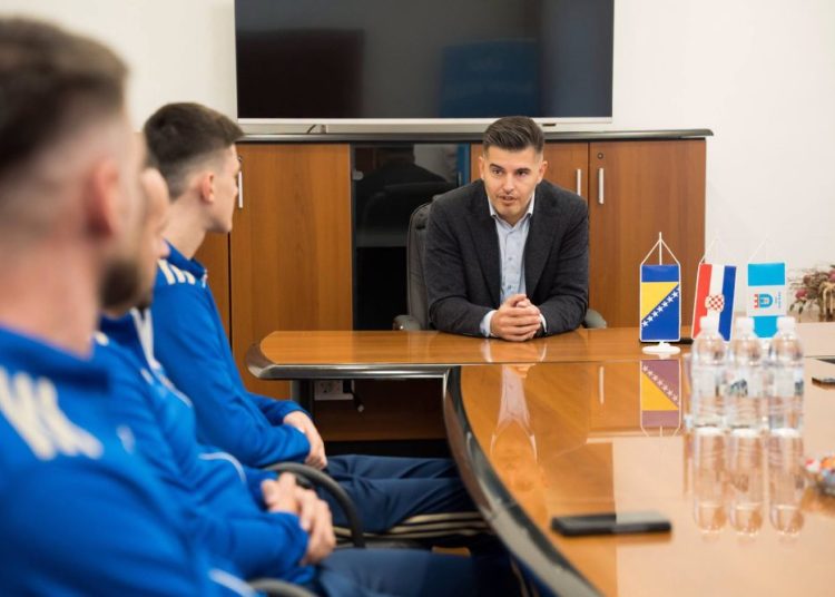 Gradonačelnik Širokog Brijega upriličio prijam za svjetskog prvaka