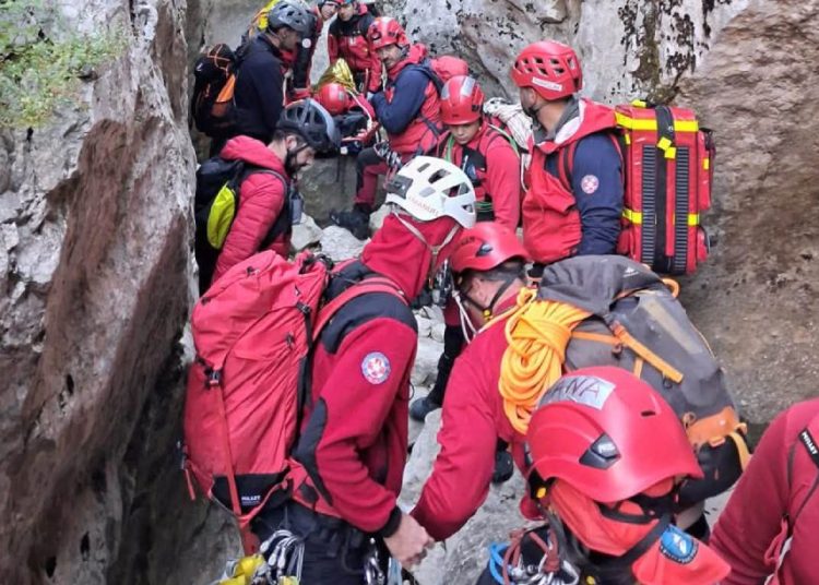 HGSS Posušje bio domaćin važne vježbe spašavanja u kanjonu Brine