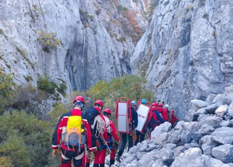 HGSS Posušje bio domaćin važne vježbe spašavanja u kanjonu Brine
