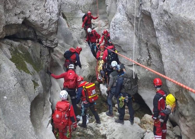 HGSS Posušje bio domaćin važne vježbe spašavanja u kanjonu Brine