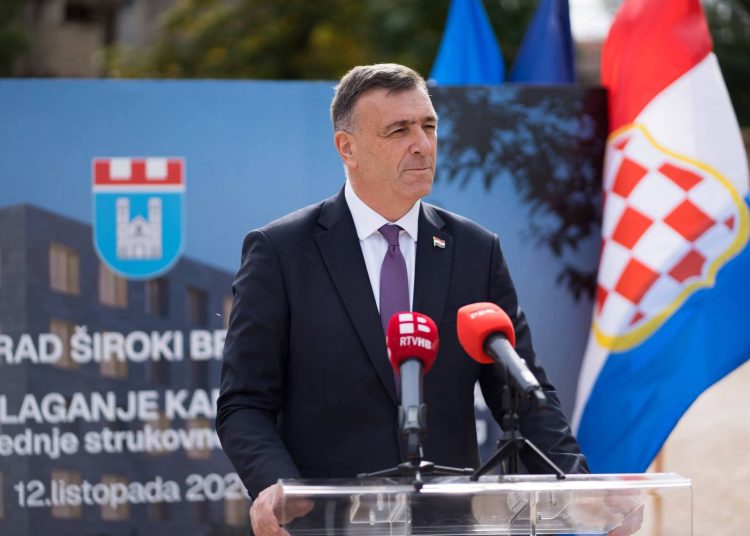 Položen kamen temeljac za zgradu Srednje strukovne škole Široki Brijeg