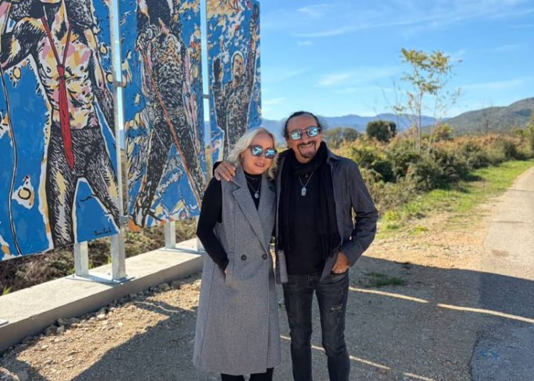 Željko Bebek dočekan u kraju svojih predaka: U Ljubuškom mu posvetili poseban mural