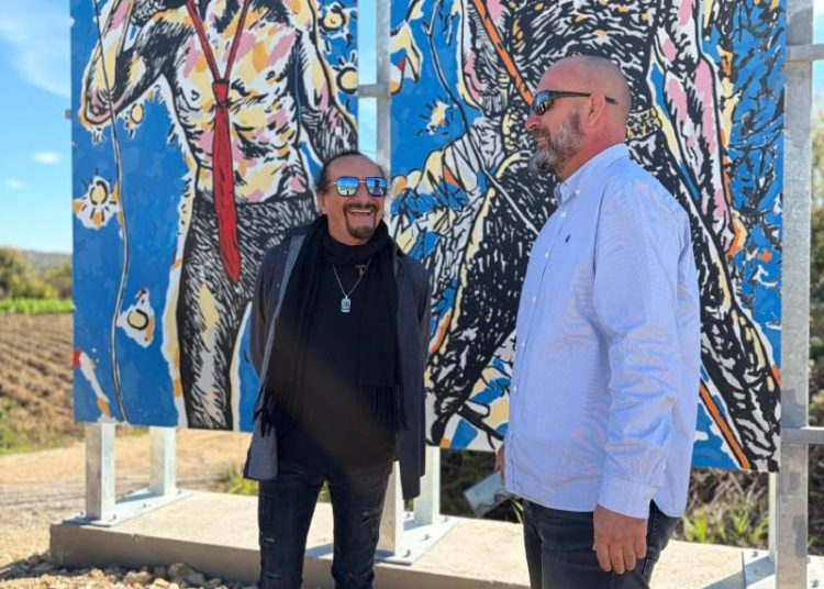 Željko Bebek dočekan u kraju svojih predaka: U Ljubuškom mu posvetili poseban mural