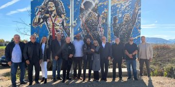 Željko Bebek dočekan u kraju svojih predaka: U Ljubuškom mu posvetili poseban mural