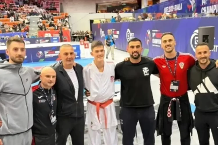 Širokobriježanin Viktor Kvesić je svjetski prvak u karateu