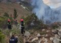 Požar na Čvrsnici i dalje aktivan: Vatra se širi, vatrogasci na terenu