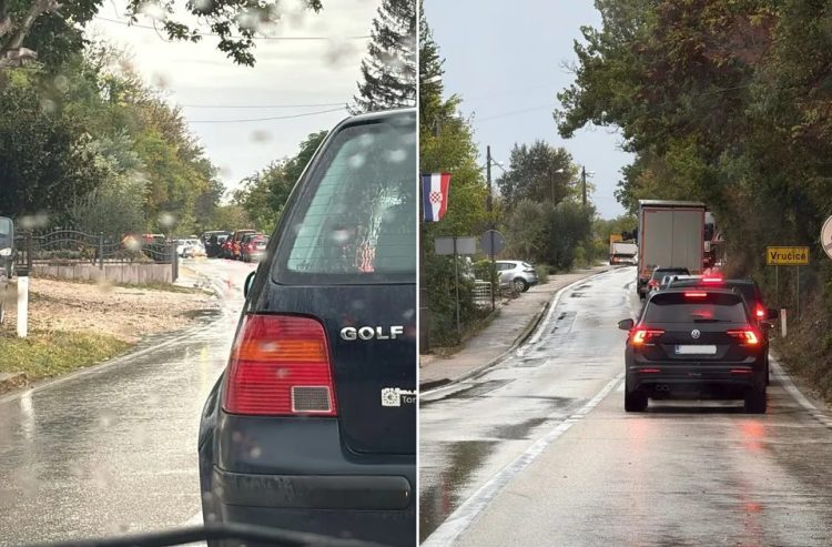Prometna nezgoda na ulazu u Grude