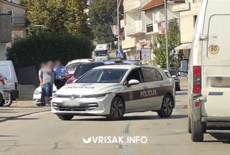 Prometna nezgoda u središtu Gruda