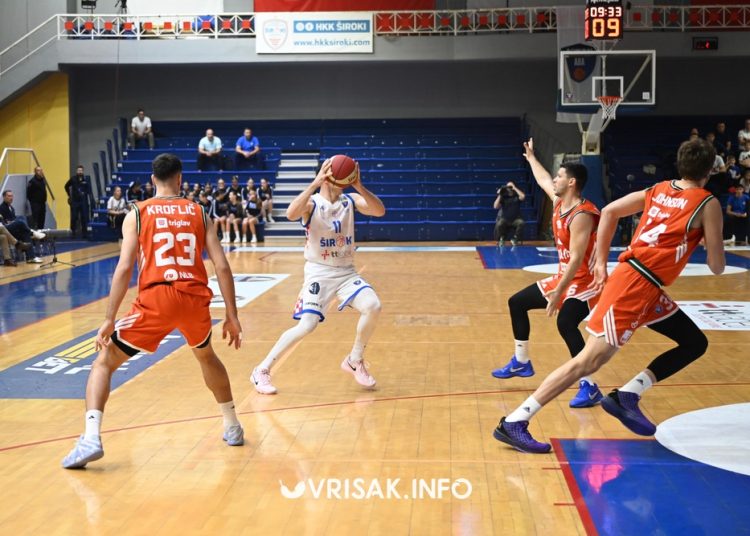 Široki u dramatičnoj završnici srušio Cedevitu Olimpiju i slavio sa 70:69