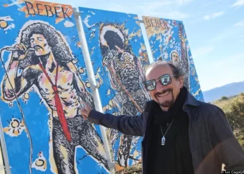 Željko Bebek dočekan u kraju svojih predaka: U Ljubuškom mu posvetili poseban mural