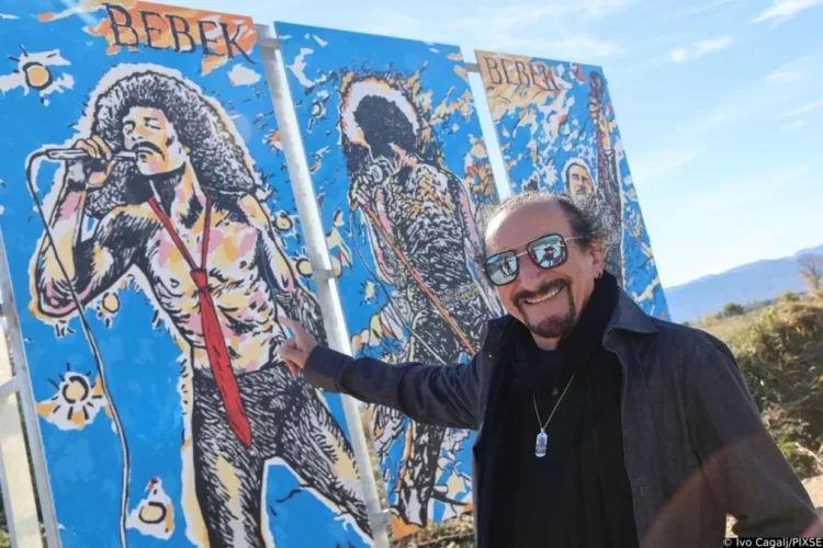 Željko Bebek dočekan u kraju svojih predaka: U Ljubuškom mu posvetili poseban mural